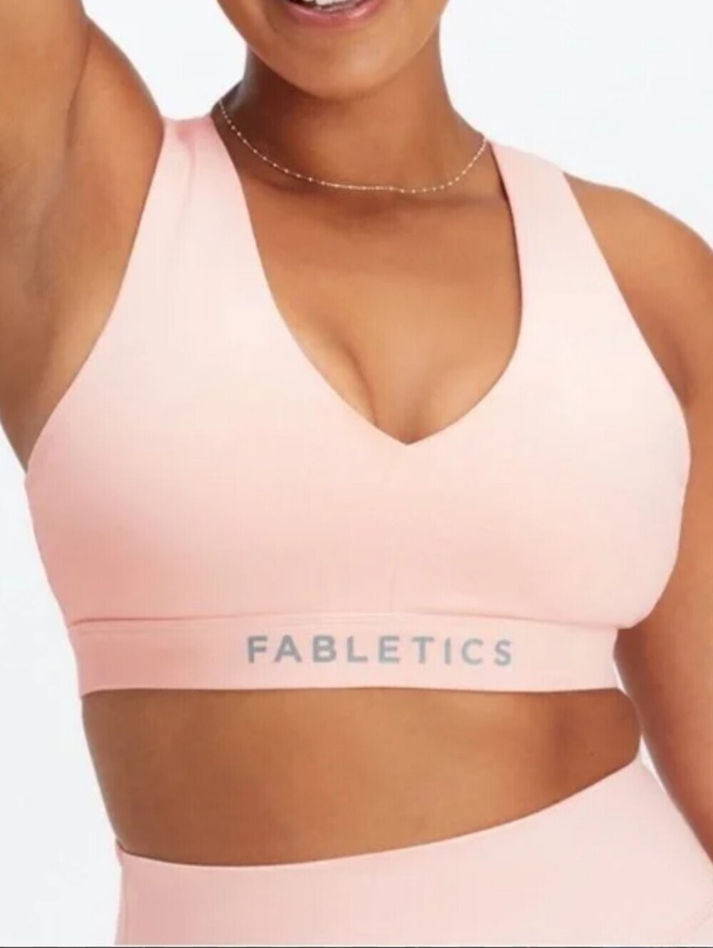 Fabletics On-The-Go Midi Medium Impact Sports Bra NWT